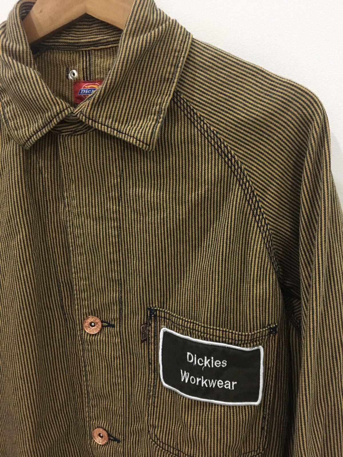 Dickies DICKIES - STRIPE CHORE PARKA JACKET Size US L / EU 52-54 / 3 - 4 Thumbnail
