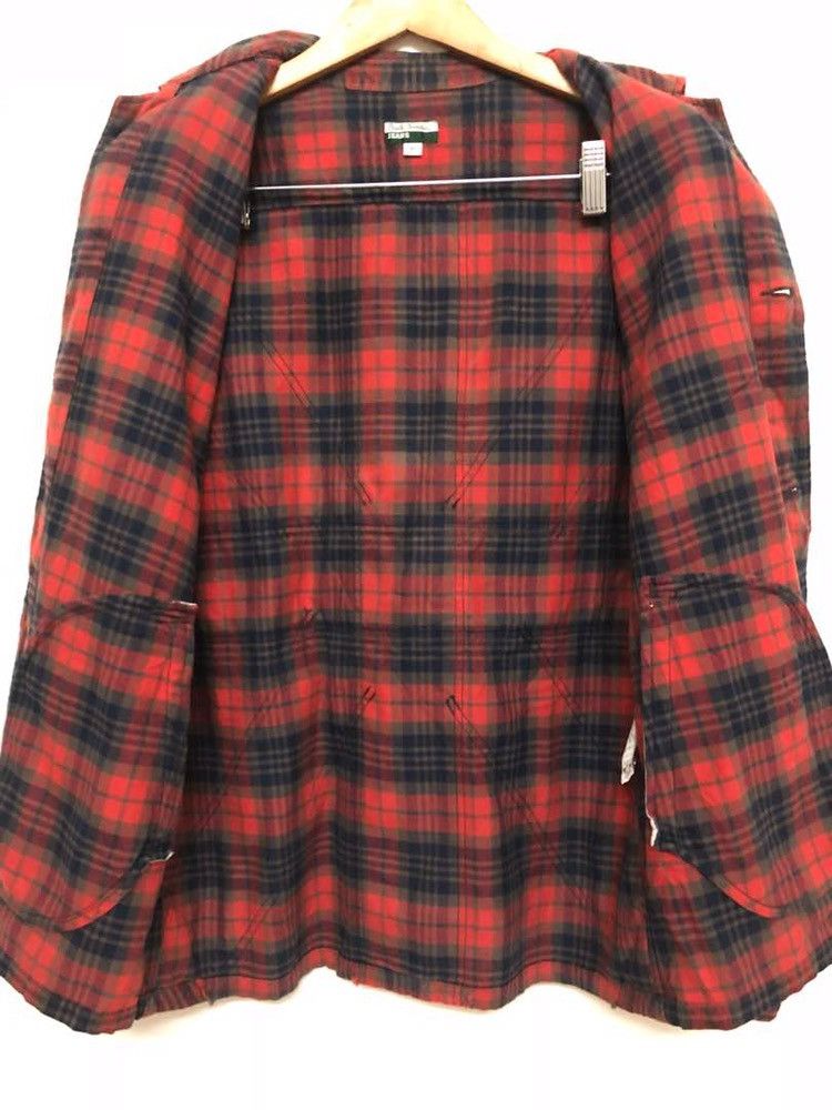 Paul Smith × Paul Smith Red Ear PLAID CHECK TARTAN SHIRT / UNION JACK PATTERN AT BACK Size US M / EU 48-50 / 2 - 5 Thumbnail