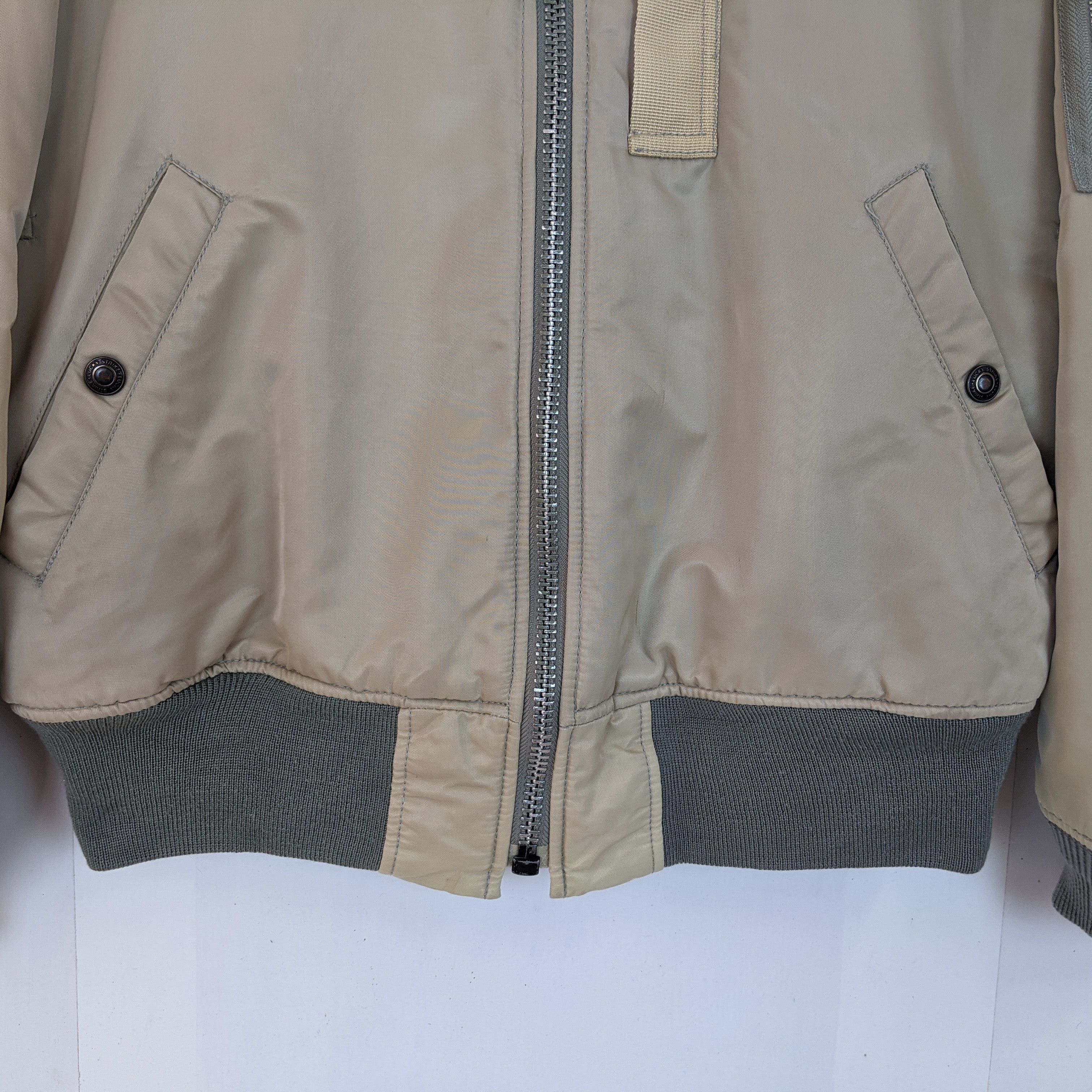 Japanese Brand Vintage 90's LUCKY STRIKE Racing Flight Bomber Jacket Size US M / EU 48-50 / 2 - 5 Thumbnail
