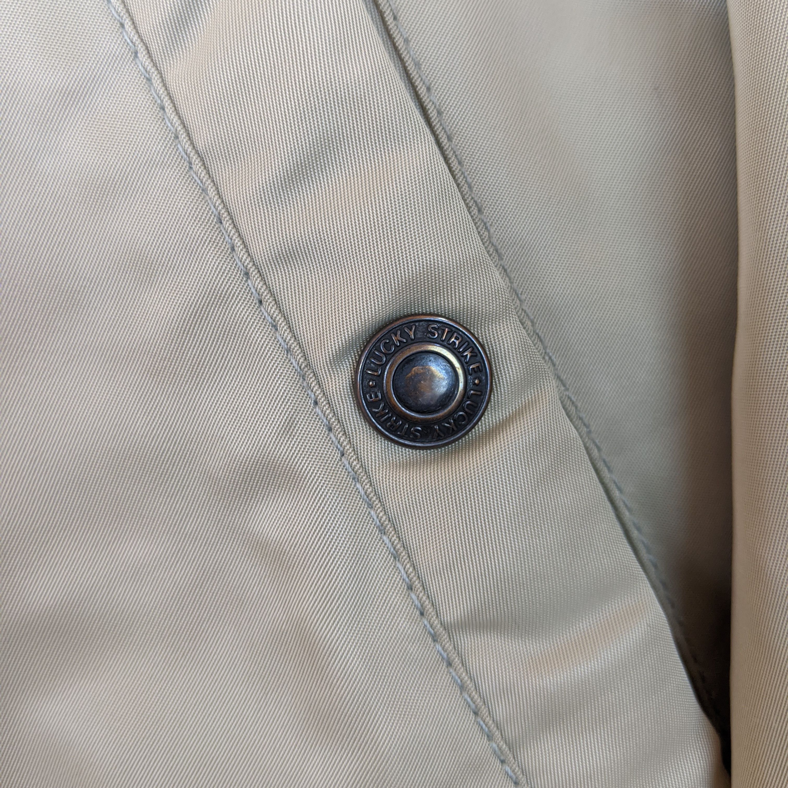 Japanese Brand Vintage 90's LUCKY STRIKE Racing Flight Bomber Jacket Size US M / EU 48-50 / 2 - 10 Thumbnail