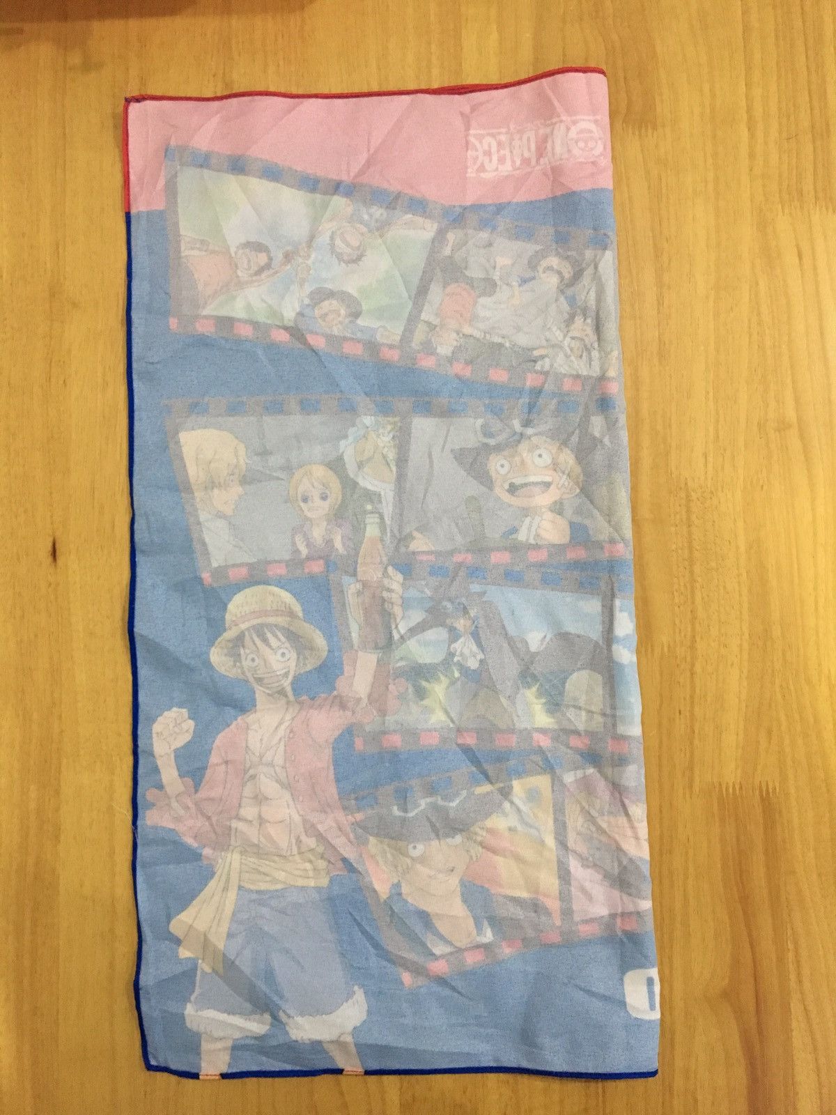 Anime ONE PIECE x COCA COLA BANDANA SIZE 23 x 23 INCHES Size ONE SIZE - 4 Thumbnail
