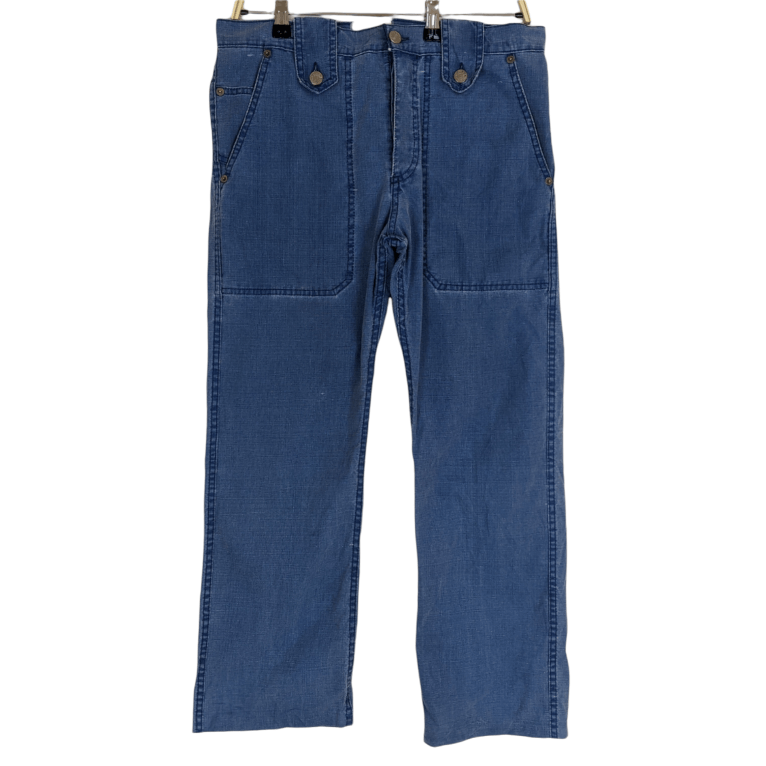 CABANE de ZUCCa ZUCCA TRAFAIL Cotton Denim Jeans Style Pant Size US 34 / EU 50 - 2 Thumbnail
