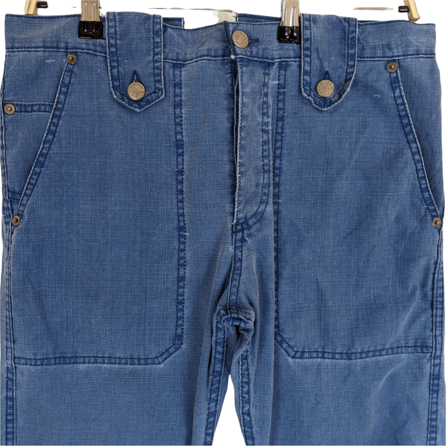 CABANE de ZUCCa ZUCCA TRAFAIL Cotton Denim Jeans Style Pant Size US 34 / EU 50 - 3 Thumbnail