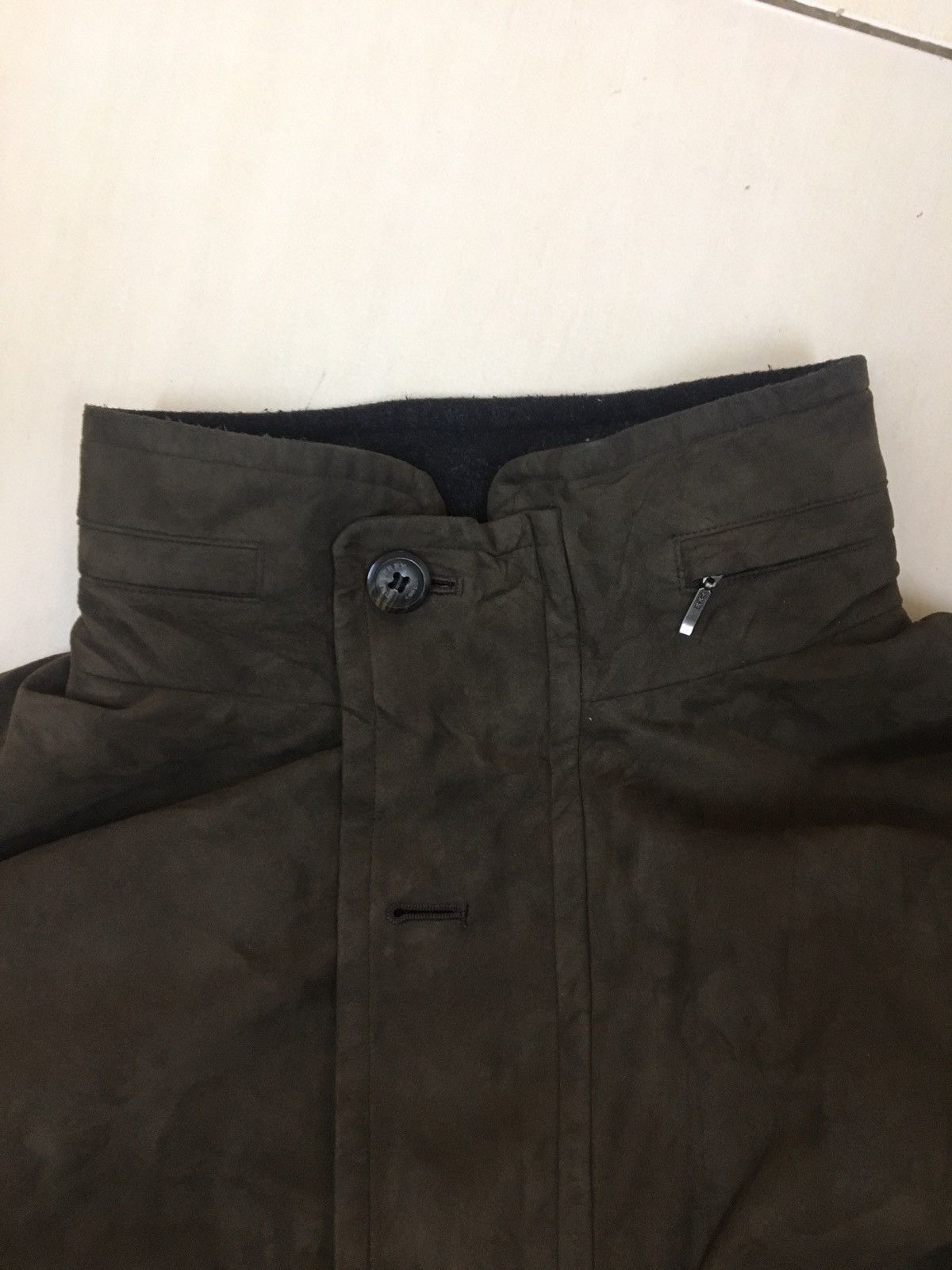 Burberry BURBERRY - VELVET GREEN/BROWN PARKA HOODIE JACKET Size US M / EU 48-50 / 2 - 8 Thumbnail