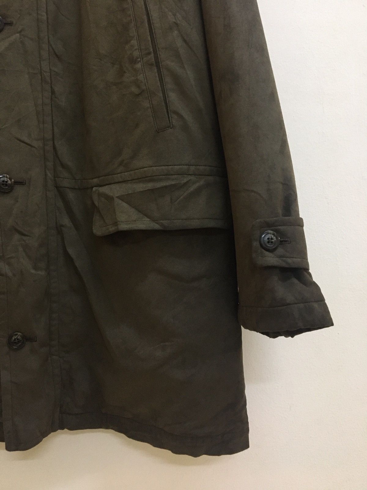 Burberry BURBERRY - VELVET GREEN/BROWN PARKA HOODIE JACKET Size US M / EU 48-50 / 2 - 5 Thumbnail