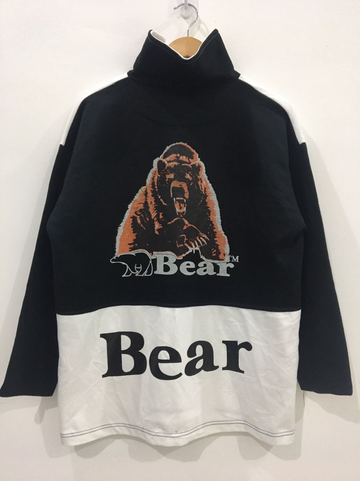 Designer GOLDEN BEAR - EMBROIDERED BIG FRONT & BACK LOGO JACKET Size US L / EU 52-54 / 3 - 2 Thumbnail