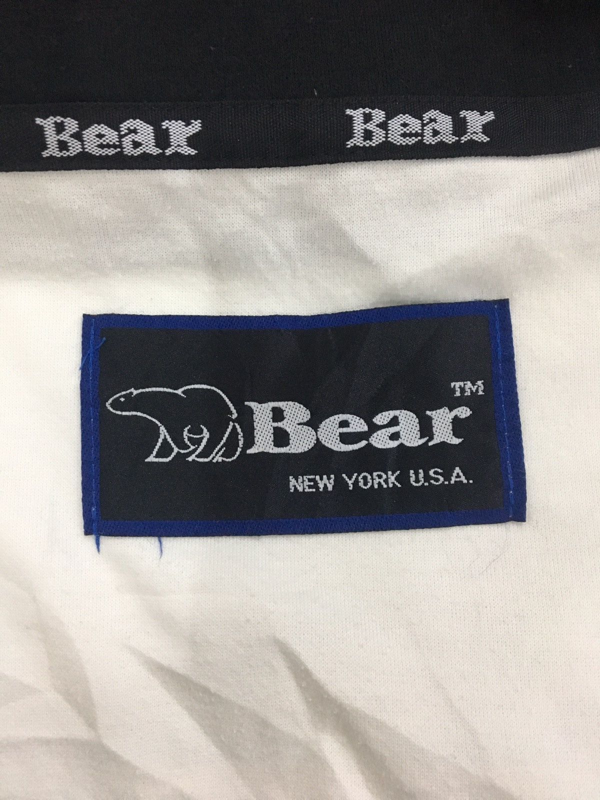 Designer GOLDEN BEAR - EMBROIDERED BIG FRONT & BACK LOGO JACKET Size US L / EU 52-54 / 3 - 10 Thumbnail