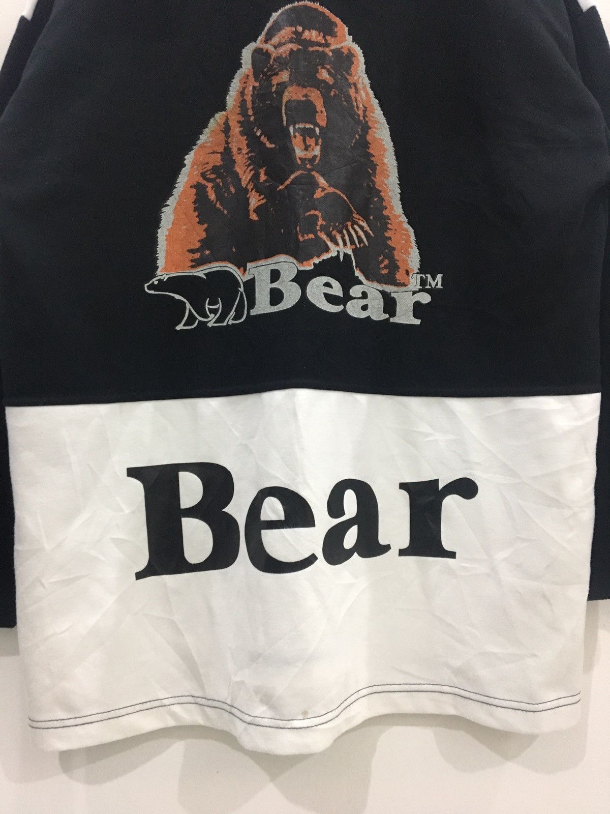 Designer GOLDEN BEAR - EMBROIDERED BIG FRONT & BACK LOGO JACKET Size US L / EU 52-54 / 3 - 8 Thumbnail
