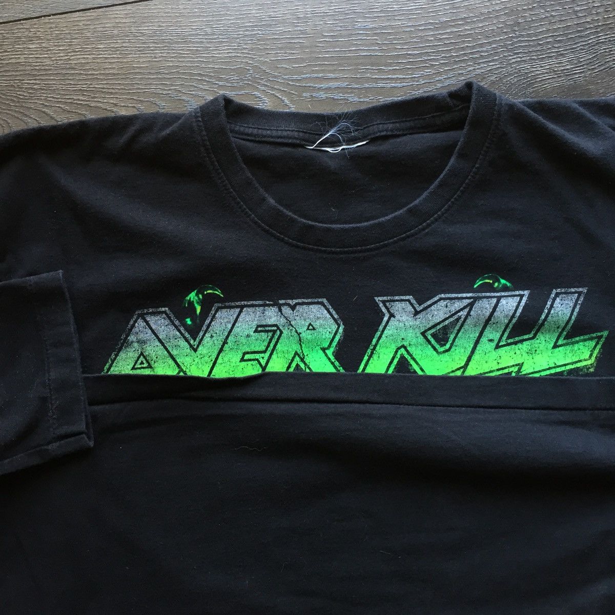 Band Tees × Vintage Vintage Over Kill Longsleeve Band Shirt Size US XL / EU 56 / 4 - 5 Thumbnail