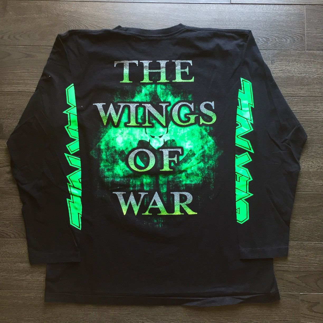 Band Tees × Vintage Vintage Over Kill Longsleeve Band Shirt Size US XL / EU 56 / 4 - 3 Thumbnail