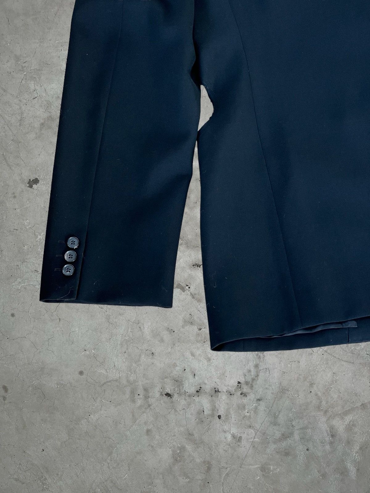 Comme des Garcons Homme Plus AW/14 CdG Homme Plus Runway Cut Hole Blazer Size US XL / EU 56 / 4 - 8 Thumbnail