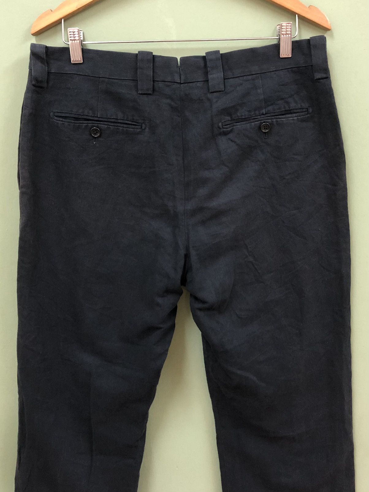 Designer × Margaret Howell MHL - RELAXED FIT BIO WASH BASIC CHINO PANTS Size US 33 - 3 Thumbnail
