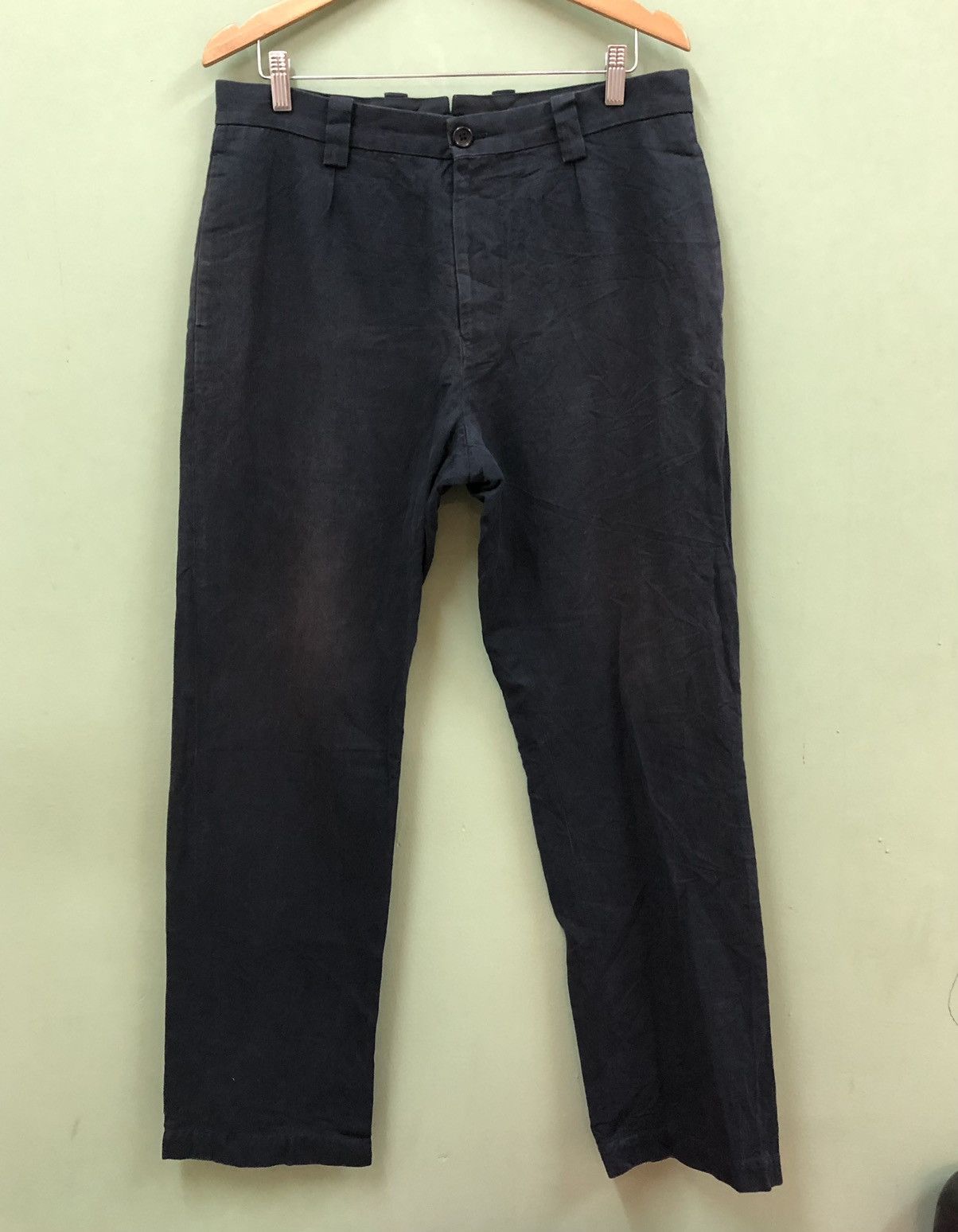 Designer × Margaret Howell MHL - RELAXED FIT BIO WASH BASIC CHINO PANTS Size US 33 - 6 Thumbnail