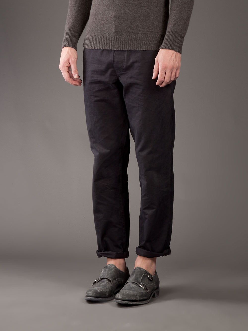 Designer × Margaret Howell MHL - RELAXED FIT BIO WASH BASIC CHINO PANTS Size US 33 - 2 Thumbnail