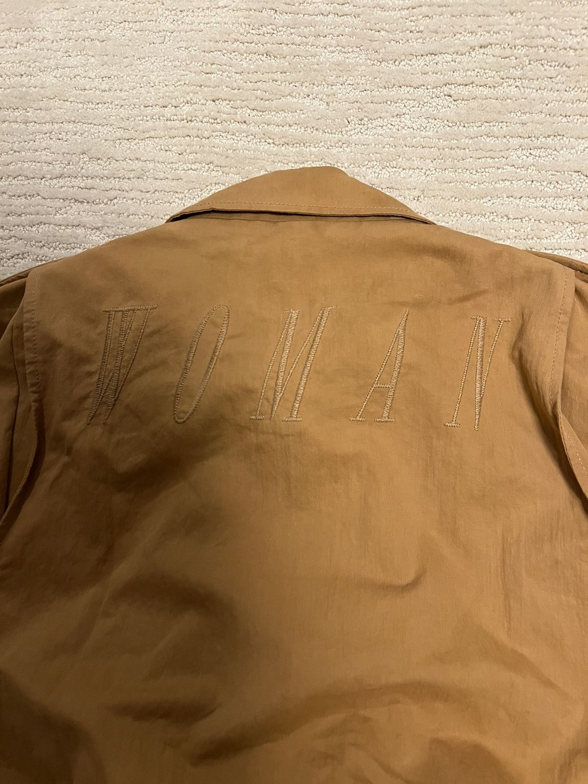 Off-White Off White Tan Scorpion Embroidered Bomber Jacket Size M / US 6-8 / IT 42-44 - 8 Thumbnail