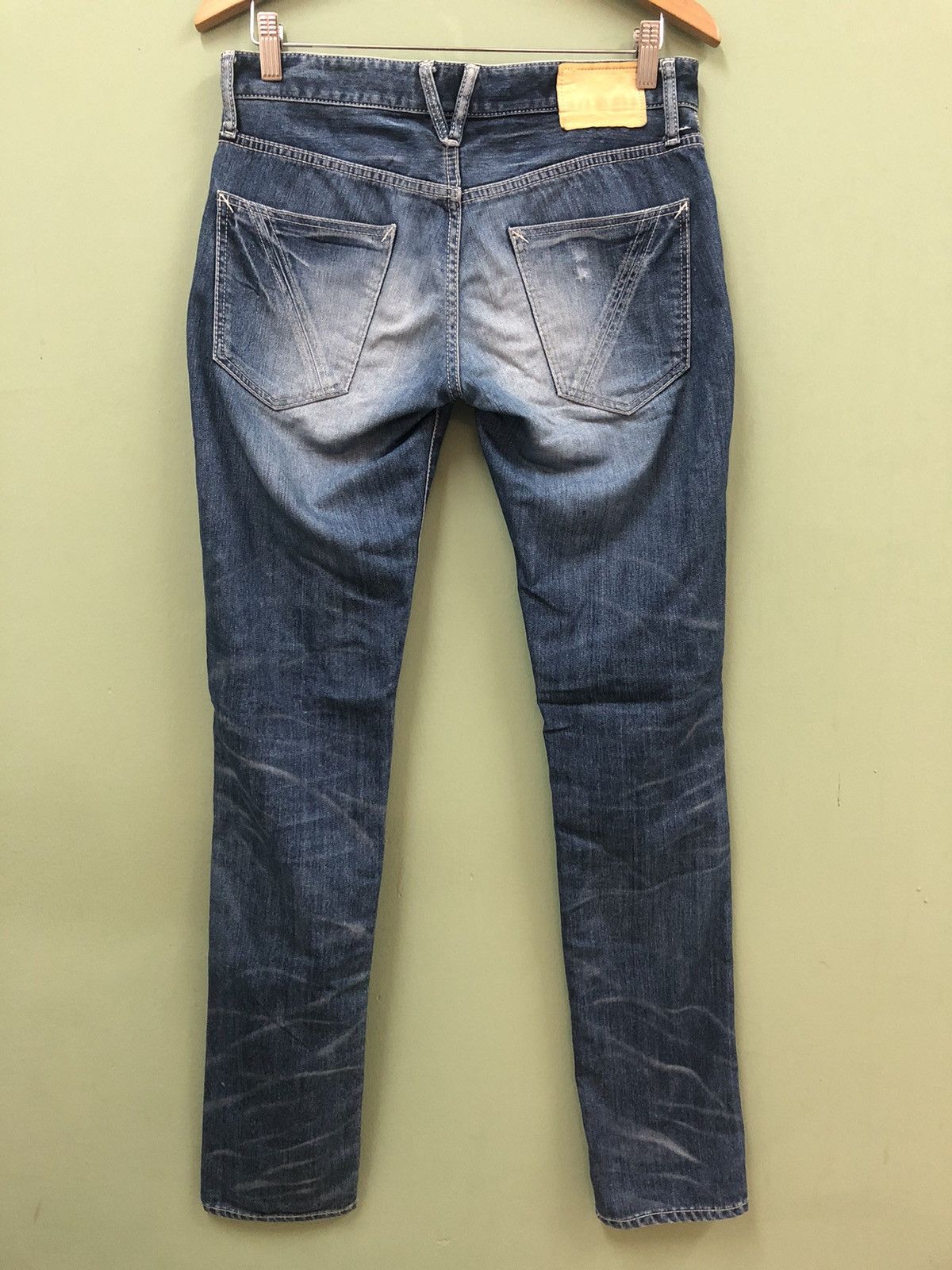 Fragment Design × Hiroshi Fujiwara × Vanquish VANQUISH - SLIM/SKINNY STRETCH FIT WASHED DISTRESS JEANS Size US 30 / EU 46 - 2 Thumbnail