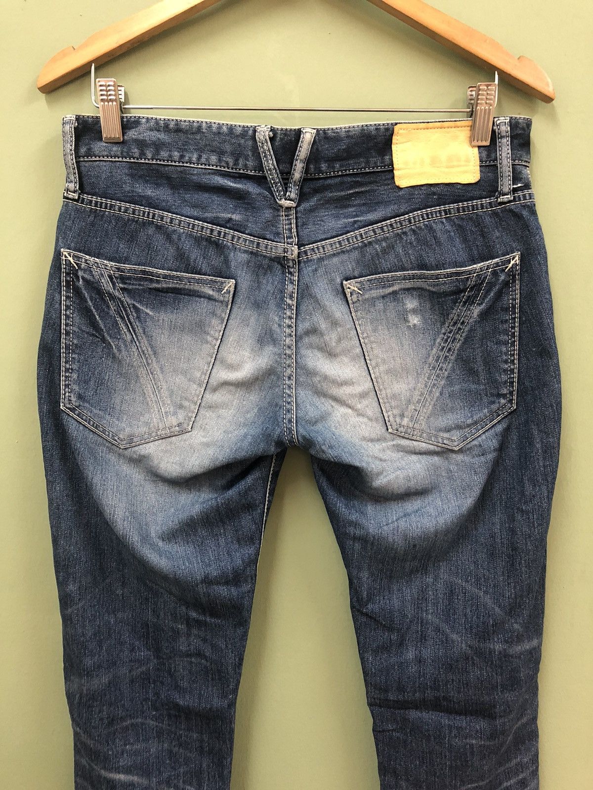 Fragment Design × Hiroshi Fujiwara × Vanquish VANQUISH - SLIM/SKINNY STRETCH FIT WASHED DISTRESS JEANS Size US 30 / EU 46 - 1 Thumbnail