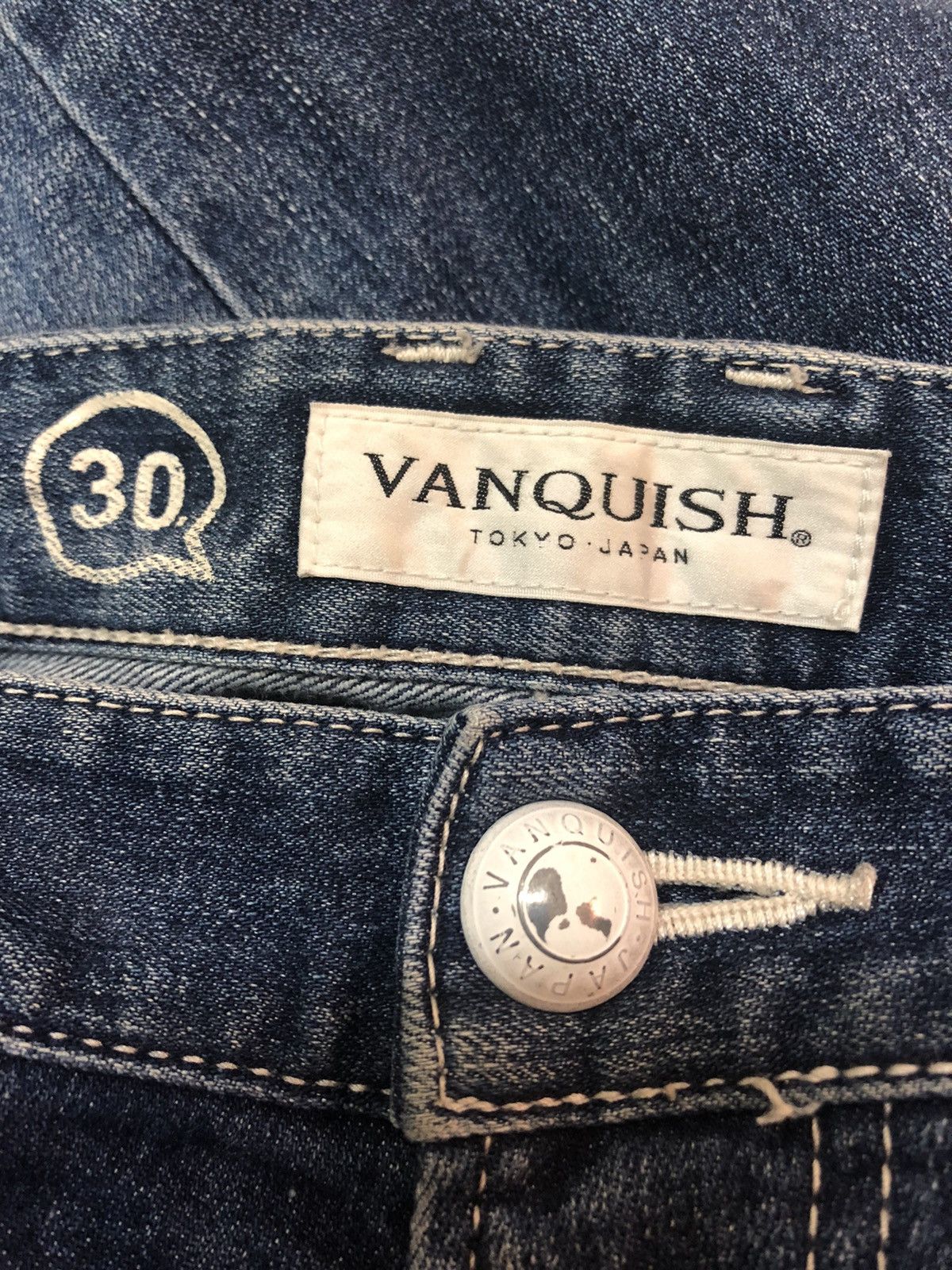 Fragment Design × Hiroshi Fujiwara × Vanquish VANQUISH - SLIM/SKINNY STRETCH FIT WASHED DISTRESS JEANS Size US 30 / EU 46 - 11 Thumbnail