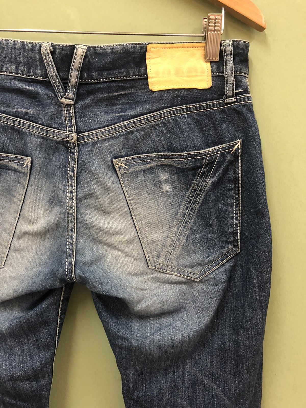 Fragment Design × Hiroshi Fujiwara × Vanquish VANQUISH - SLIM/SKINNY STRETCH FIT WASHED DISTRESS JEANS Size US 30 / EU 46 - 4 Thumbnail