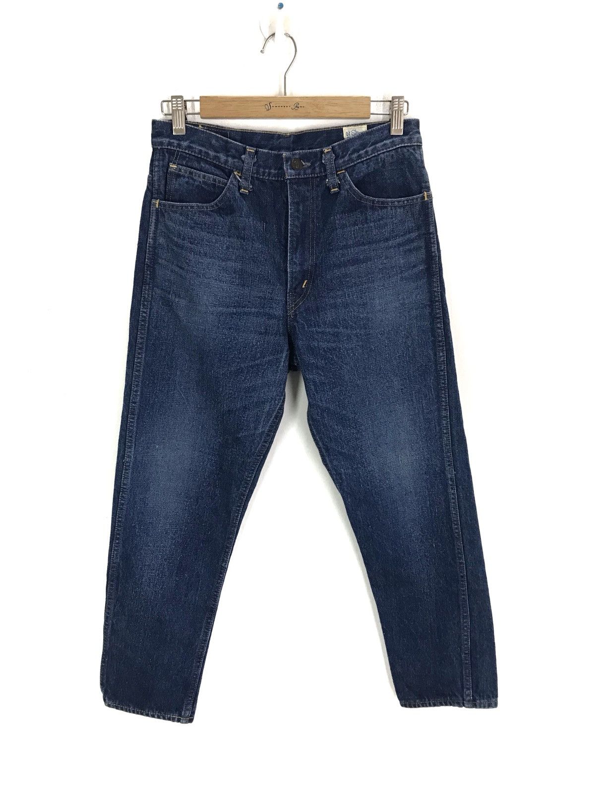 Orslow Vintage ORSLOW Clawmark Faded Stone Wash Denim Jeans Size US 29 - 3 Thumbnail