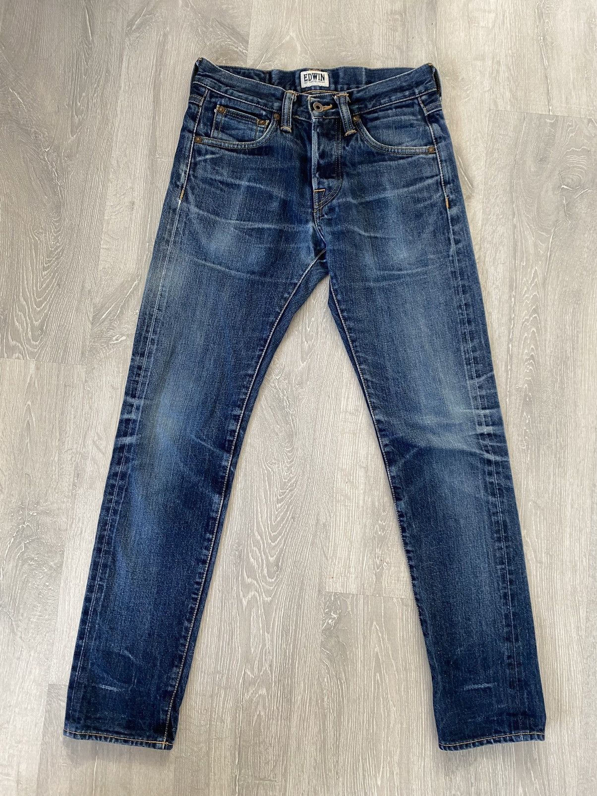 Edwin Edwin Japan vintage blue selvedge jeans denim pants Size US 28 / EU 44 - 5 Thumbnail