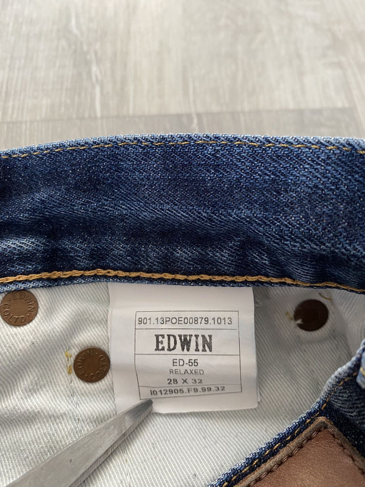 Edwin Edwin Japan vintage blue selvedge jeans denim pants Size US 28 / EU 44 - 8 Thumbnail