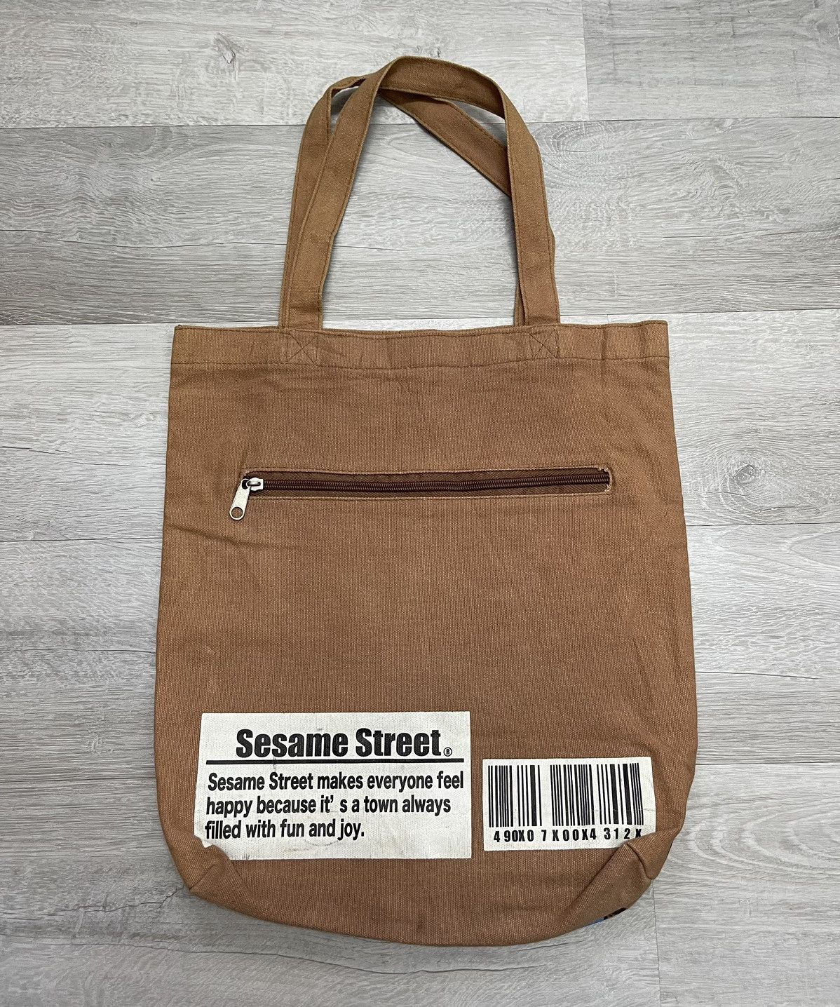 Japanese Brand × Vintage sesame street tote bag shoulder bag Size ONE SIZE - 6 Thumbnail