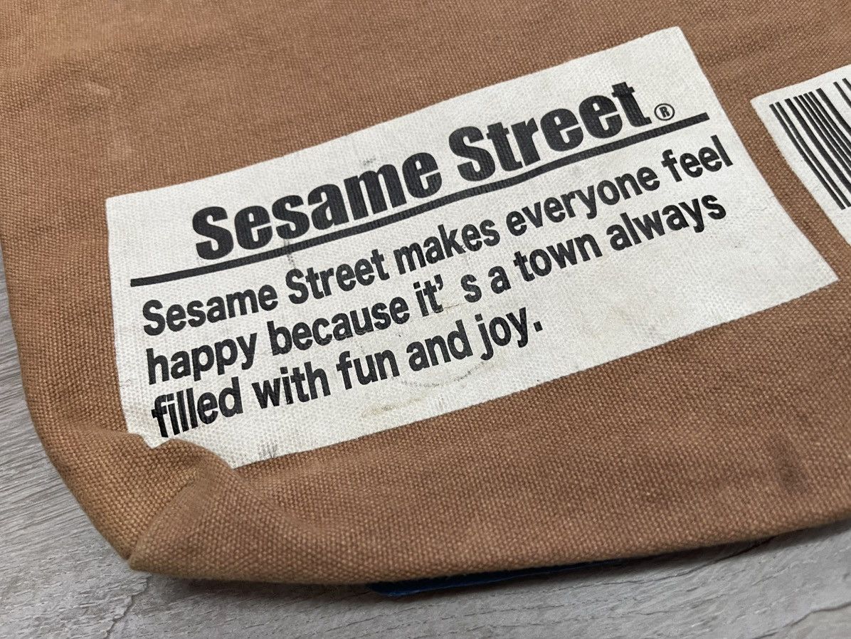 Japanese Brand × Vintage sesame street tote bag shoulder bag Size ONE SIZE - 8 Thumbnail