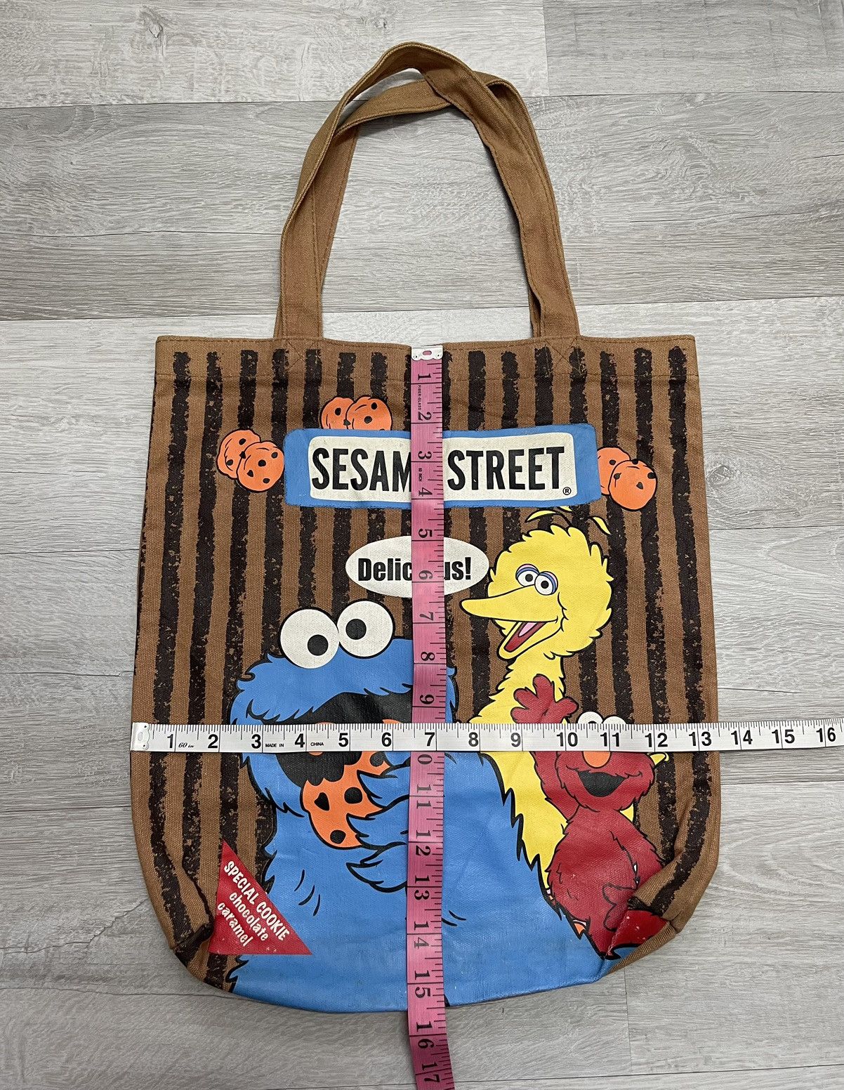 Japanese Brand × Vintage sesame street tote bag shoulder bag Size ONE SIZE - 3 Thumbnail