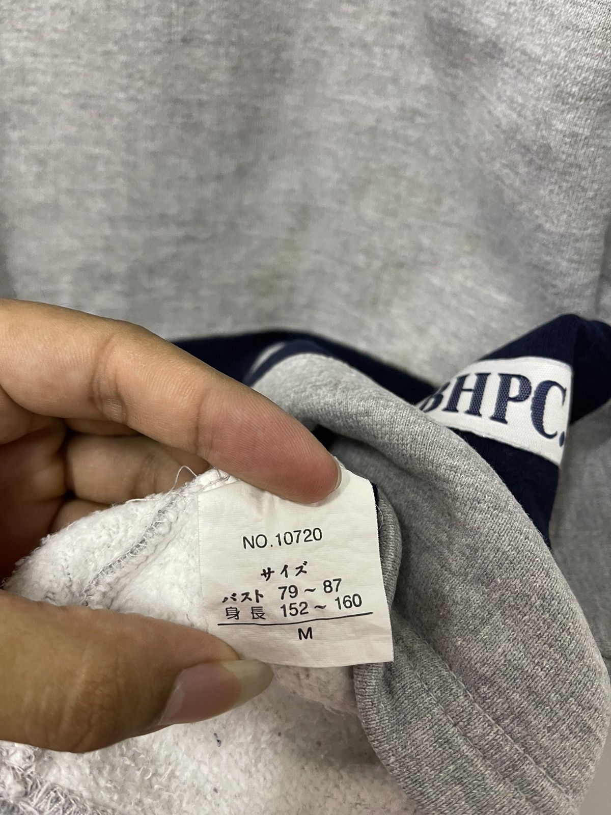 Beverly Hills Polo Club × Japanese Brand × Vintage Vtg Beverly Hills Polo Club SpellOut Quarter Zip Sweatshirt Size US M / EU 48-50 / 2 - 7 Thumbnail