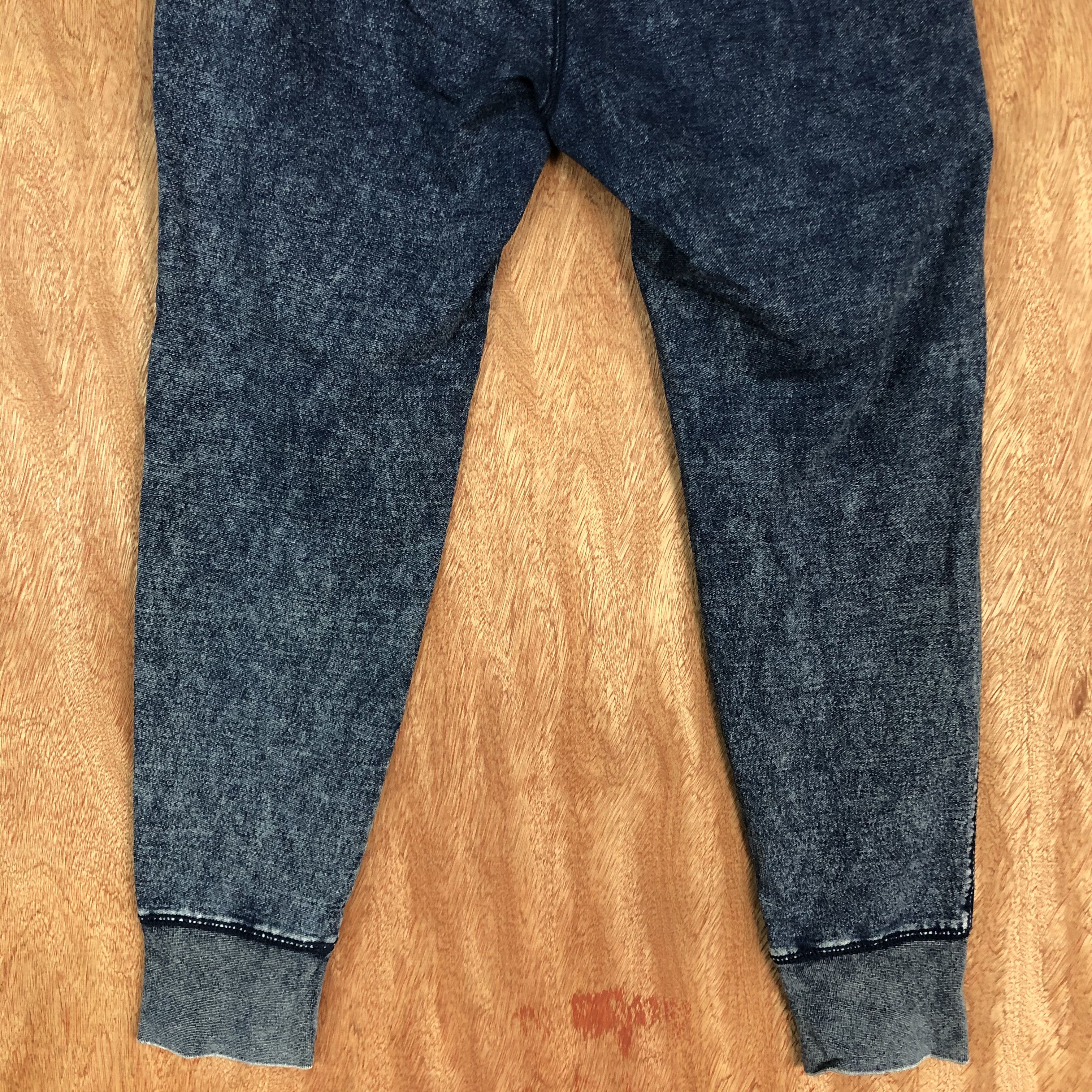 Japanese Brand × Sports Specialties GU Carpenter Acidwash Drawstring Stretch Track Jogger Pant Size US 30 / EU 46 - 7 Thumbnail