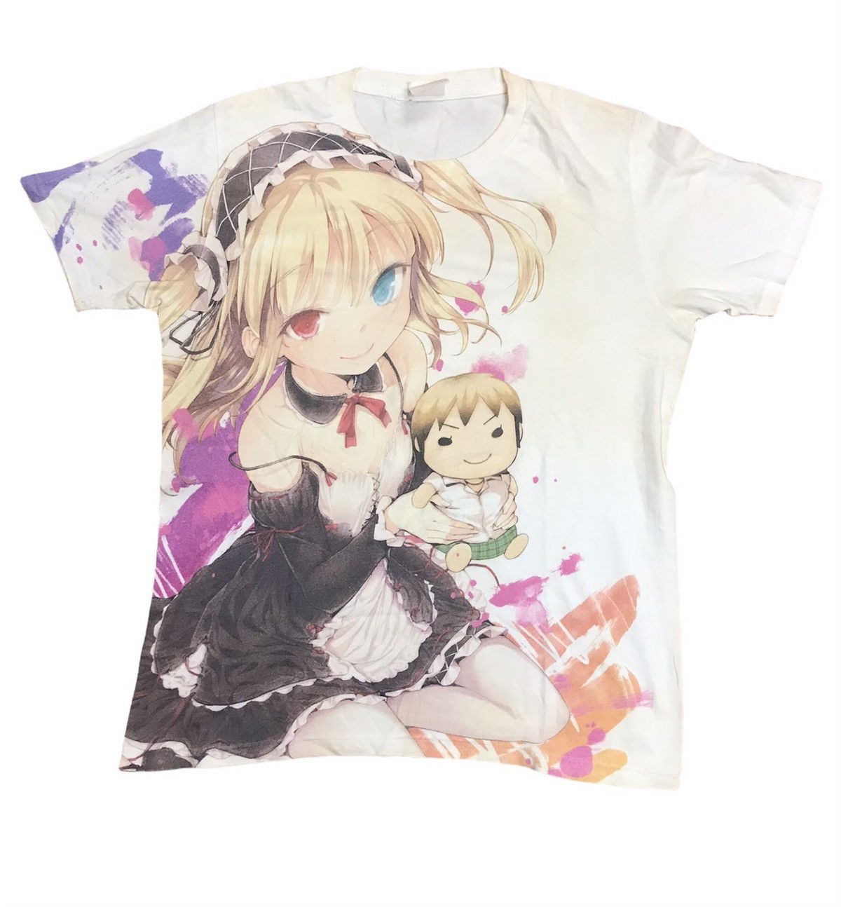 Anime × Japanese Brand Kobato hasegawa(haganai )anime overprint tee by cospa Size US M / EU 48-50 / 2 - 2 Thumbnail