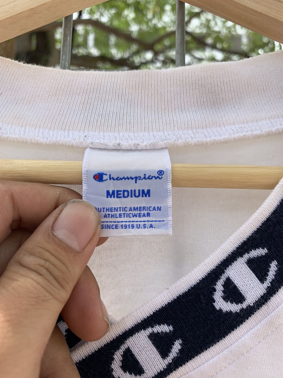 Champion × Vintage Vintage Classic Colour Block Champioj Spellout Logo Size US M / EU 48-50 / 2 - 5 Thumbnail