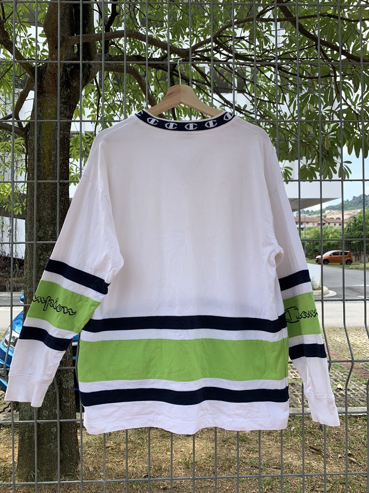 Champion × Vintage Vintage Classic Colour Block Champioj Spellout Logo Size US M / EU 48-50 / 2 - 2 Thumbnail