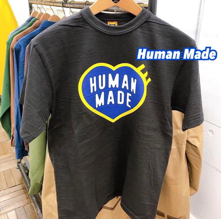 Human Made heart logo tee #2301 (L)