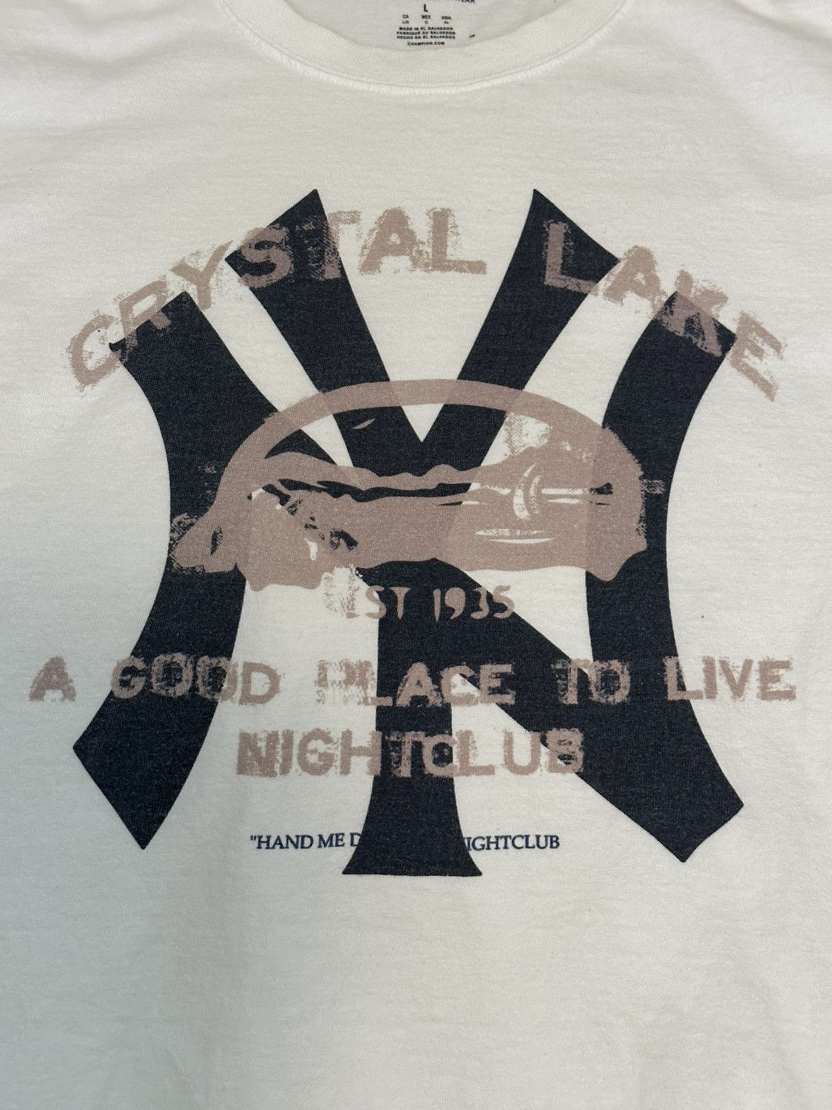 New York Yankees Nightclub Crystal Lake New York Yankees Tee Size US L / EU 52-54 / 3 - 2 Thumbnail