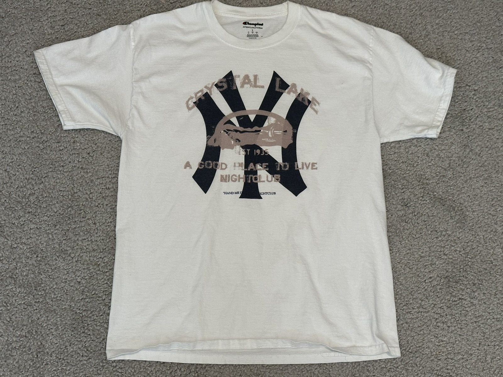 New York Yankees Nightclub Crystal Lake New York Yankees Tee Size US L / EU 52-54 / 3 - 1 Thumbnail