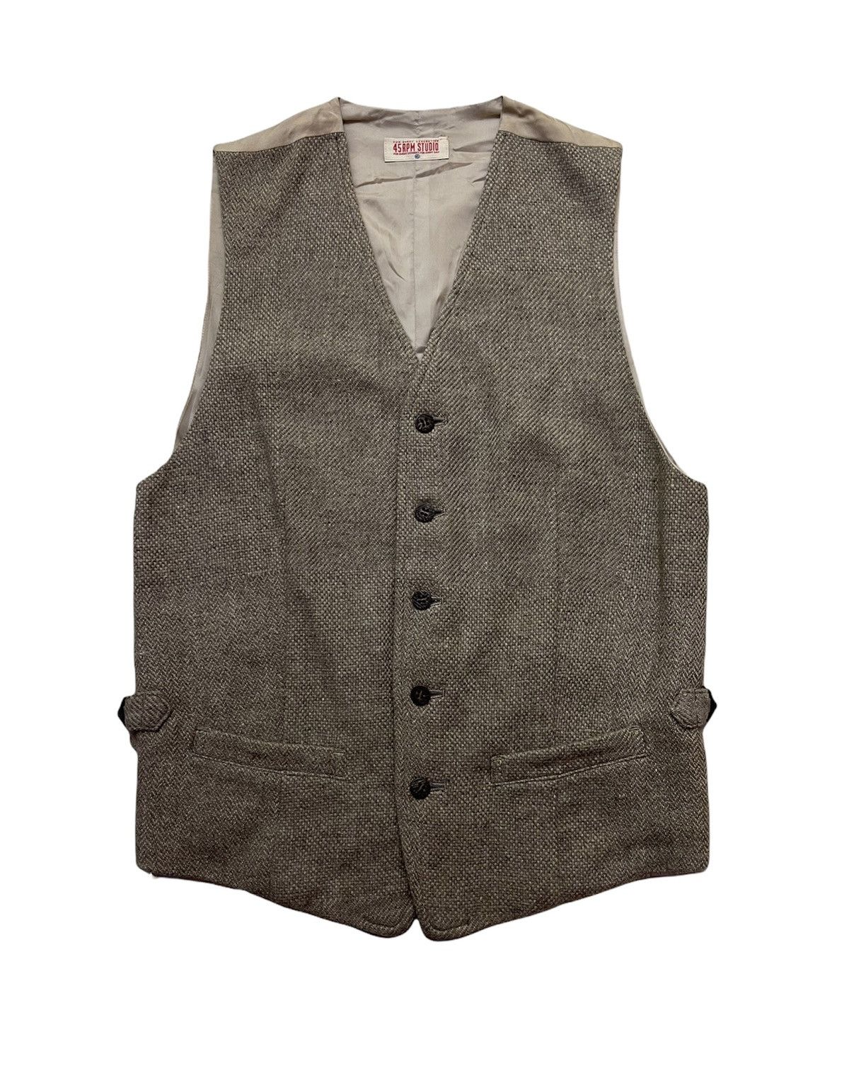45rpm 45rpm Wool Waist Vest Size US S / EU 44-46 / 1 - 1 Thumbnail