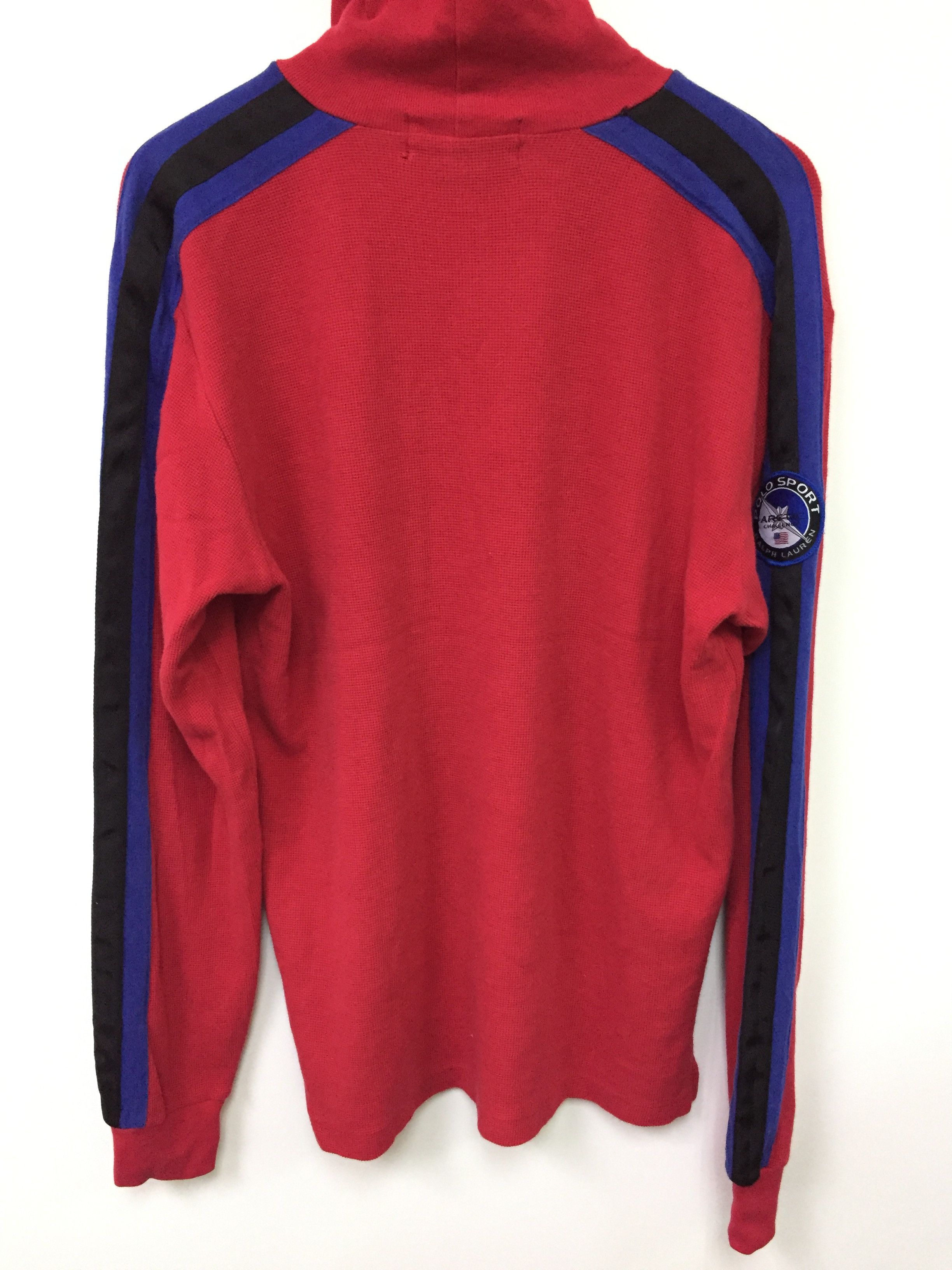 Polo Ralph Lauren 90's POLO SPORT Arctic challenger Turtle neck Wafer knit Size US L / EU 52-54 / 3 - 8 Thumbnail