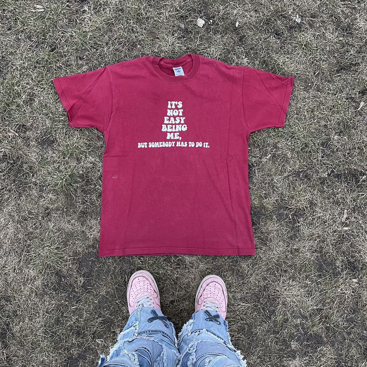 Band Tees Vintage Y2K ADULT “ Somebody Has To Do That “ Buymypiece Tee Size US L / EU 52-54 / 3 - 1 Thumbnail