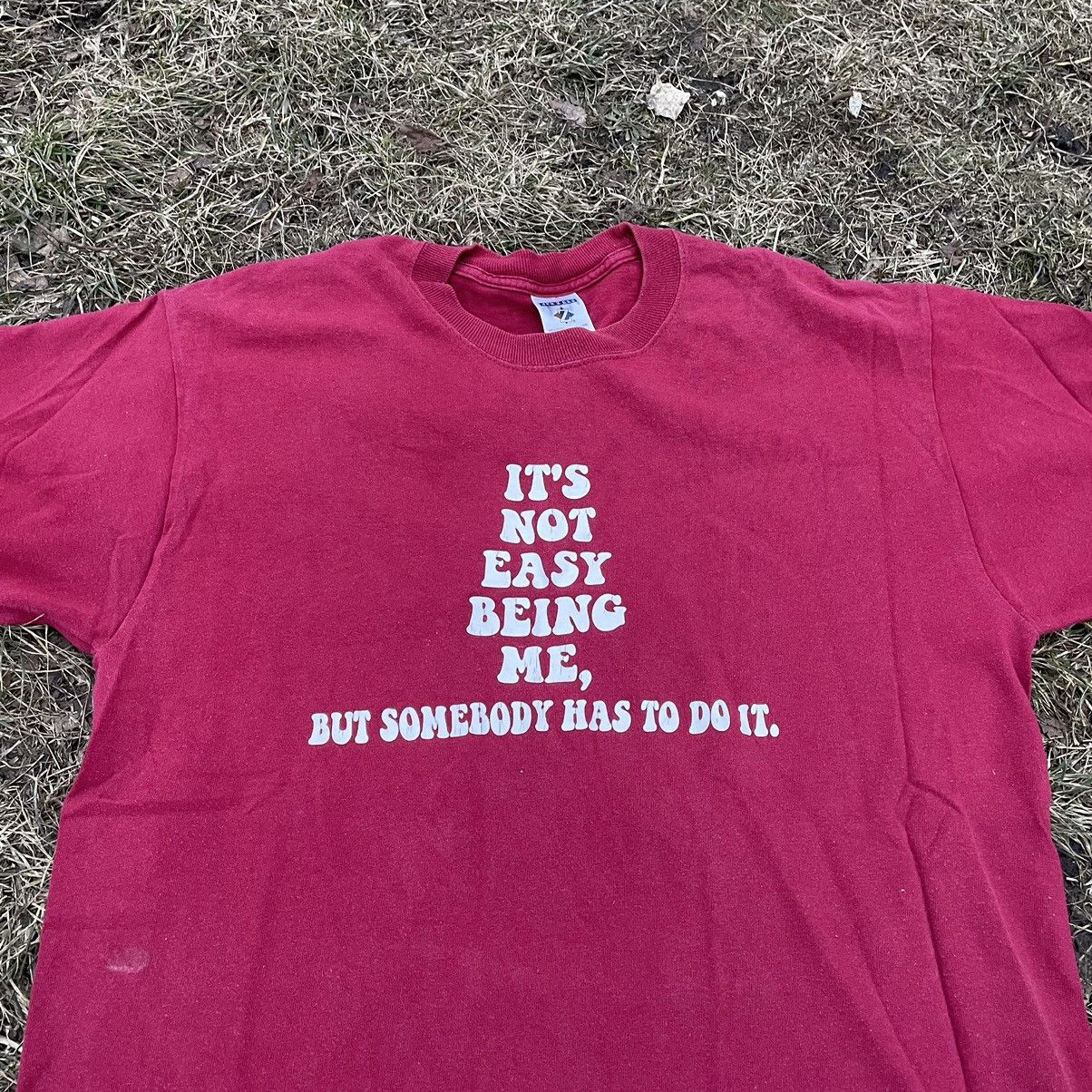 Band Tees Vintage Y2K ADULT “ Somebody Has To Do That “ Buymypiece Tee Size US L / EU 52-54 / 3 - 3 Thumbnail