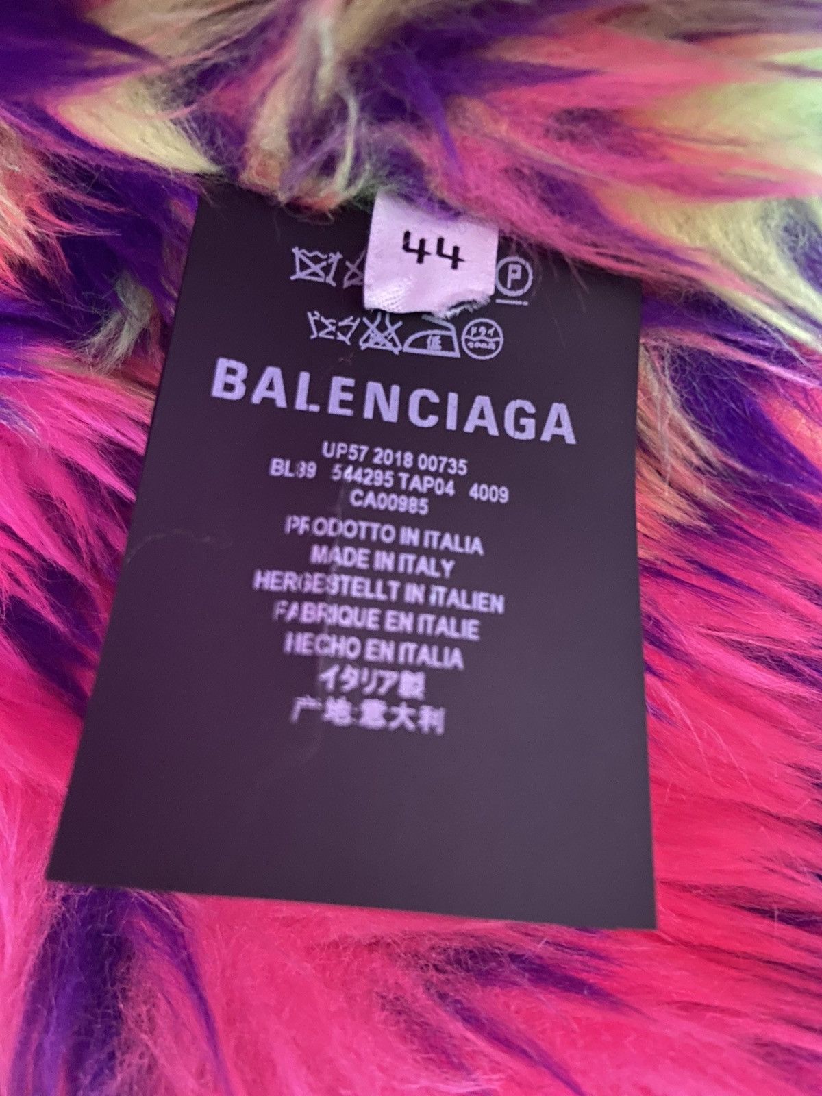 Balenciaga Balenciaga Runway Denim Fur Lined Vest Size US S / EU 44-46 / 1 - 6 Thumbnail