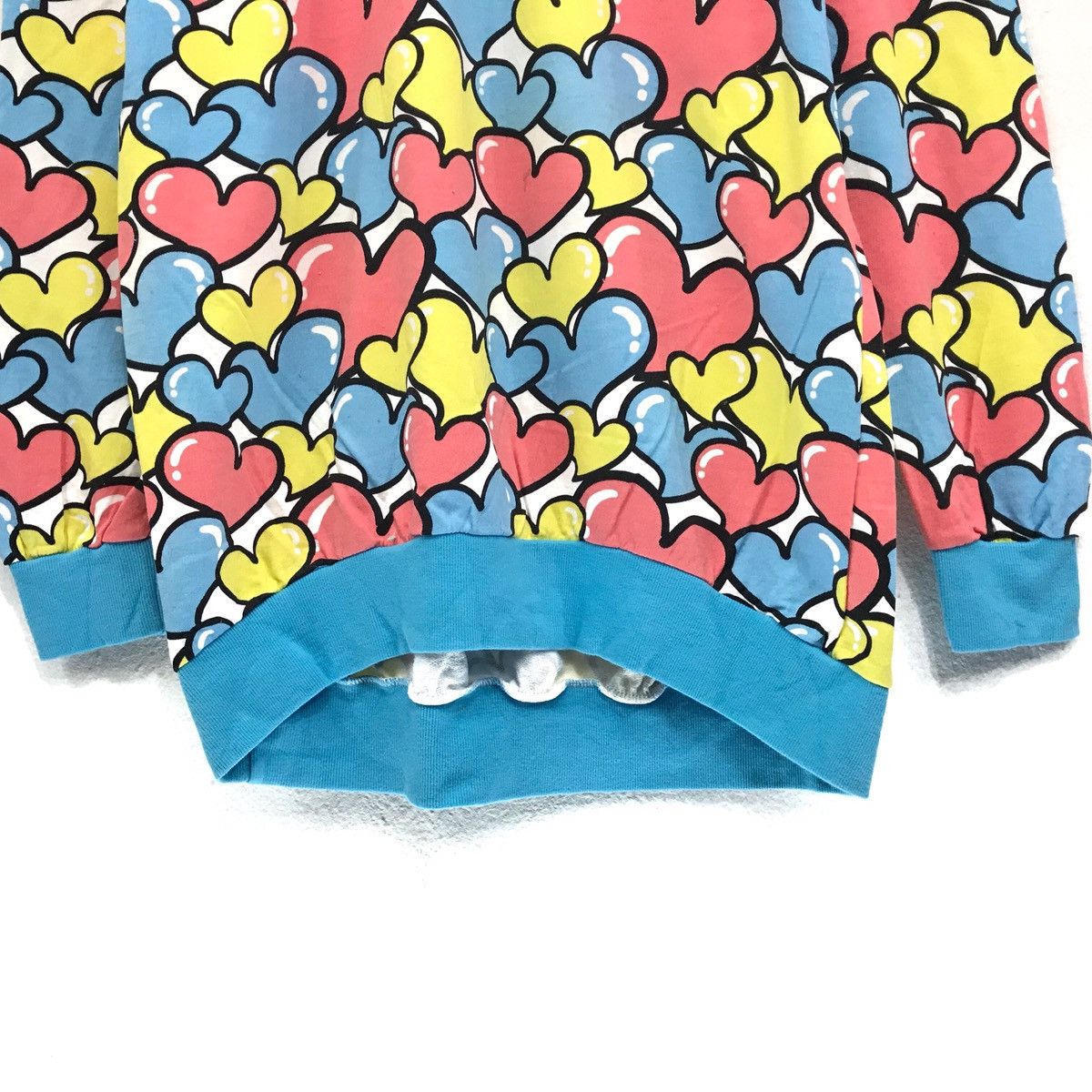 Japanese Brand × Vintage Vintage Sweatshirt Full Print Love Balloons Size US M / EU 48-50 / 2 - 4 Thumbnail