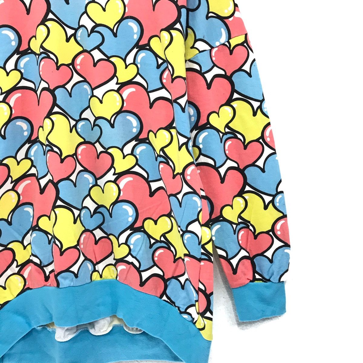 Japanese Brand × Vintage Vintage Sweatshirt Full Print Love Balloons Size US M / EU 48-50 / 2 - 5 Thumbnail