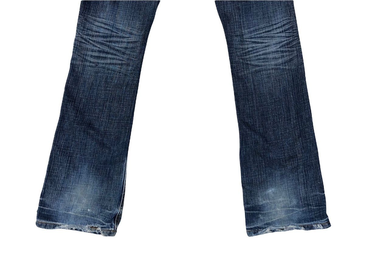 Japanese Brand Tete Homme Distressed Flare Jeans Size US 30 / EU 46 - 8 Thumbnail