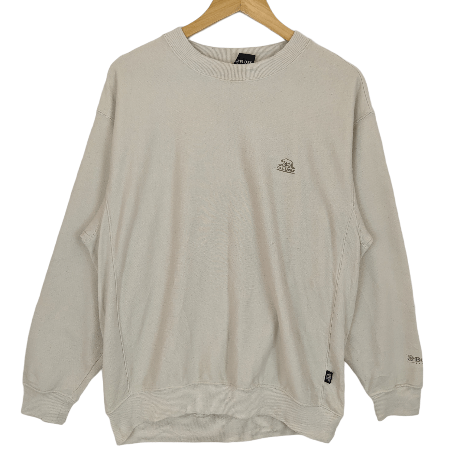 Japanese Brand × Vintage 2000's CAL BEAR California USA Plain Jumper Sweatshirt Size US L / EU 52-54 / 3 - 2 Thumbnail