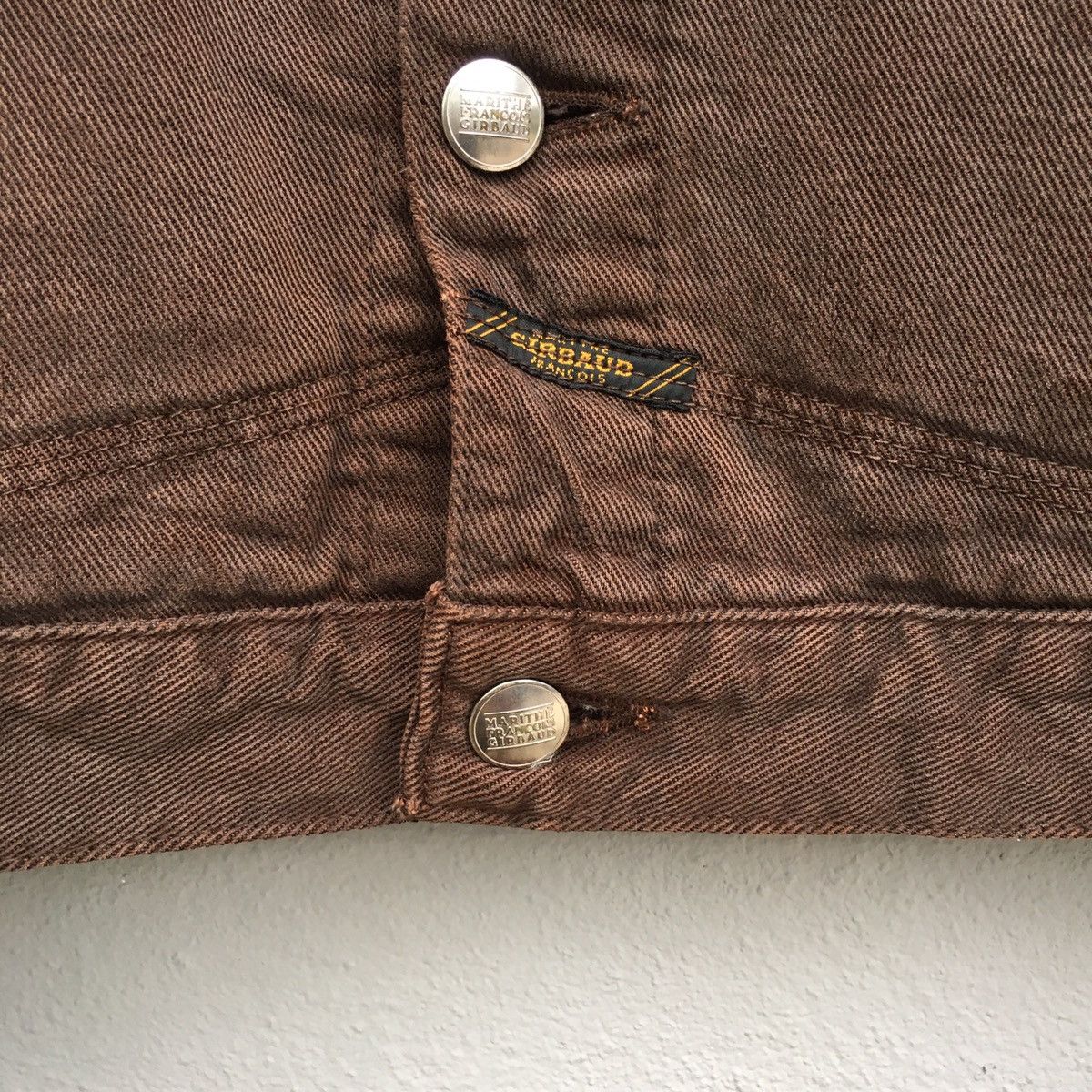Japanese Brand × Marithe + Francois Girbaud Marithe Francois Gibraud jaket jeans Size US M / EU 48-50 / 2 - 11 Thumbnail