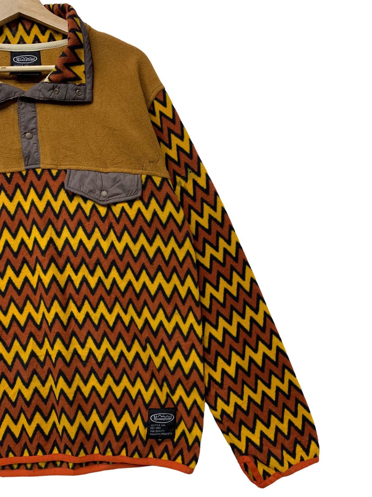 Manastash 🔥NICE MANASTASH RETRO X MICROFLEECE OUTDOOR JACKETS Size US L / EU 52-54 / 3 - 3 Thumbnail