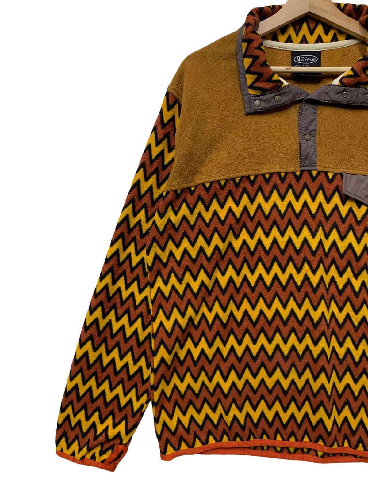 Manastash 🔥NICE MANASTASH RETRO X MICROFLEECE OUTDOOR JACKETS Size US L / EU 52-54 / 3 - 2 Thumbnail
