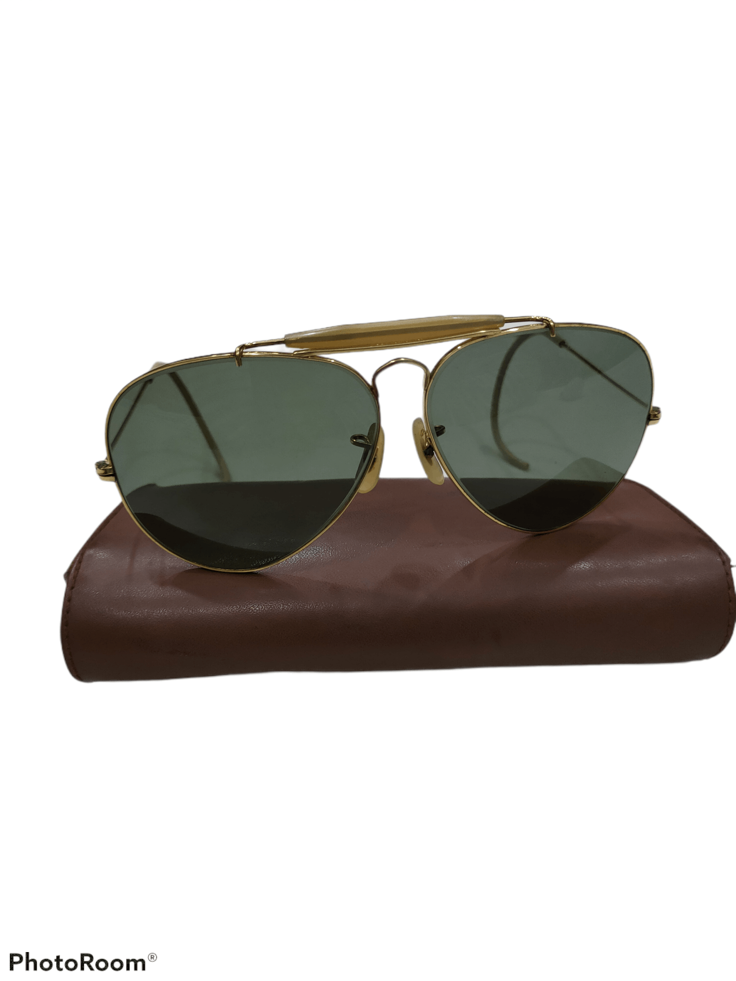 Bausch & Lomb VTG RAYBAN B&L 62-14 1960s - 1970s OUTSDOORMAN SUNGLASSES Size ONE SIZE - 4 Thumbnail